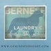 Bernese Mountain Dog laundry company laundry room artwork giclee archival signed artists print 12 x 16