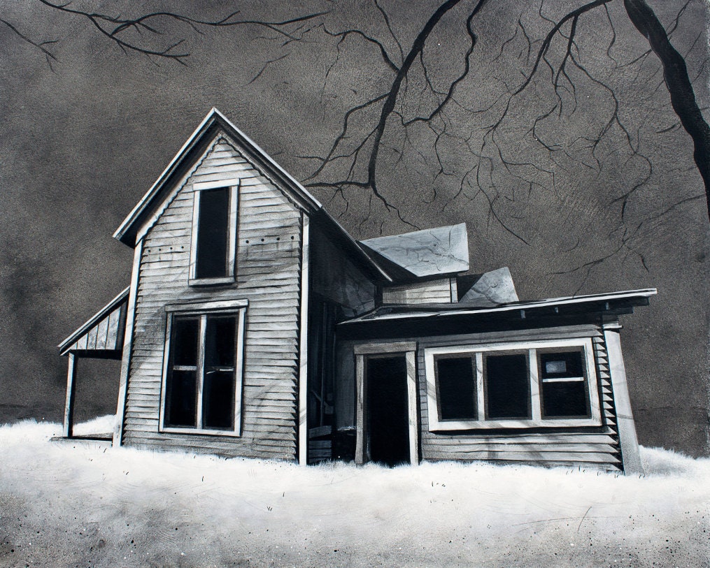 18x24 Limited Edition Giclee Print of Kempton, Indiana - 1 of 5