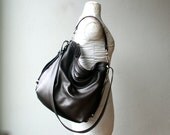 ready to ship price - LARGE HOBO PACK  - 'three in one' - leather backpack