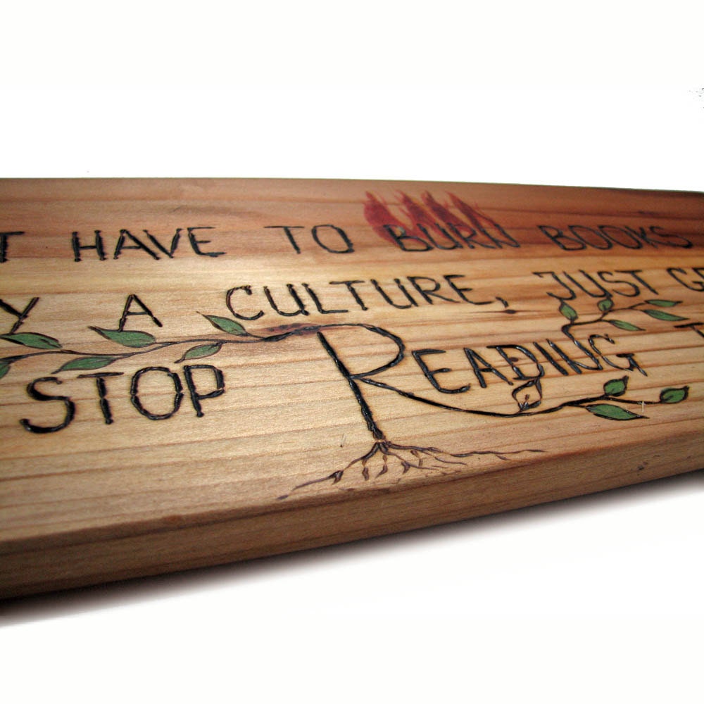 Books, Reading, Ray Bradbury and  North Carolina Cedar by Tanja Sova