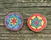 Companion Magnets - Equality and Tolerance - Wooden Rainbow by Tanja Sova
