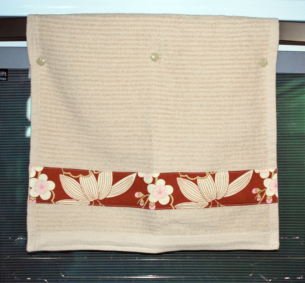 Hanging kitchen bar mop towel set