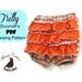 Whimsy Couture Sewing Pattern/Tutorial ebook -- Frilly Bloomers -- with ruffles nb- size 6 PDF Serger Version Instant