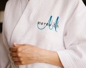 One personalized Bridal Robe.