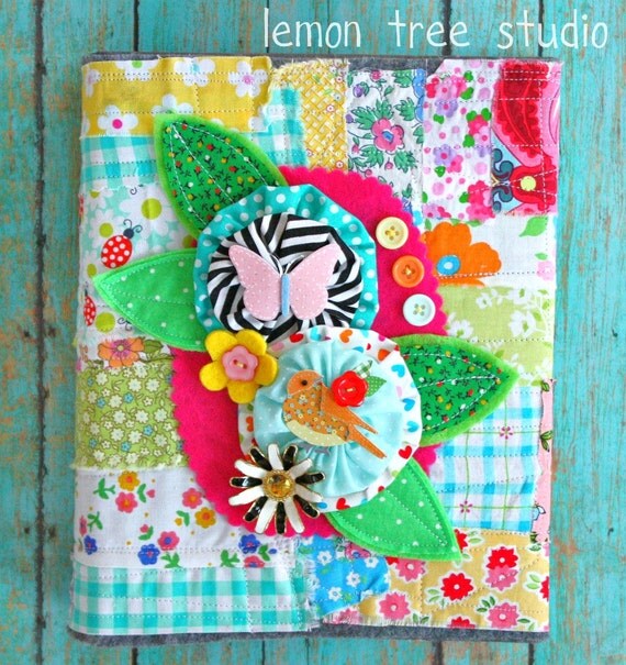 Oh So Splendid Fabric Photo Album by LemonTreeStudio on Etsy