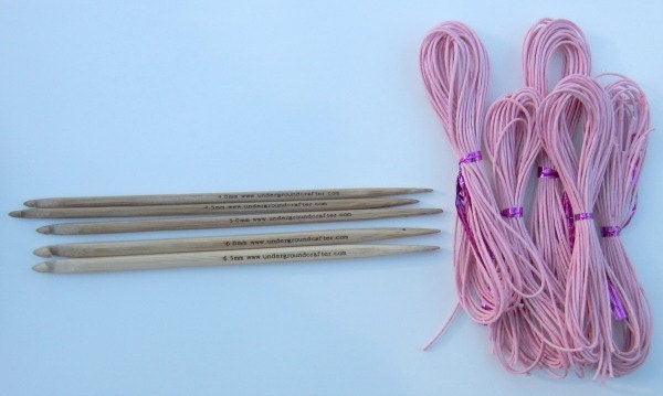 Knooking hooks Knitting with crochet hook Amazing needles - FREE SHIPPING
