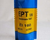 Expired Photography Film: 1 Roll 120 Kodak Color Transparency Ektachrome 160T Film, Sealed in Original Package