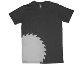 Mens Tshirt, power tool tshirt, summer fashion, american apparel charcoal gray mens t shirt, gift for dad