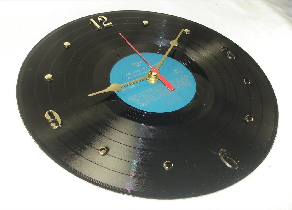BOB MARLEY Record Clock - Birth Of A Legend
