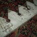 Vintage Chippy ARCHITECTURAL GINGERBREAD TRIM - Original Paint, fancy sawn house porch trim molding- shabby chic farmhouse salvage - 30 inch