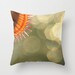 Venus Flytrap As The Sun 16X16 Pillow Cover Plant Life Sweet Things Red Bokeh Woodland Forest Natural History Venus Flytrap