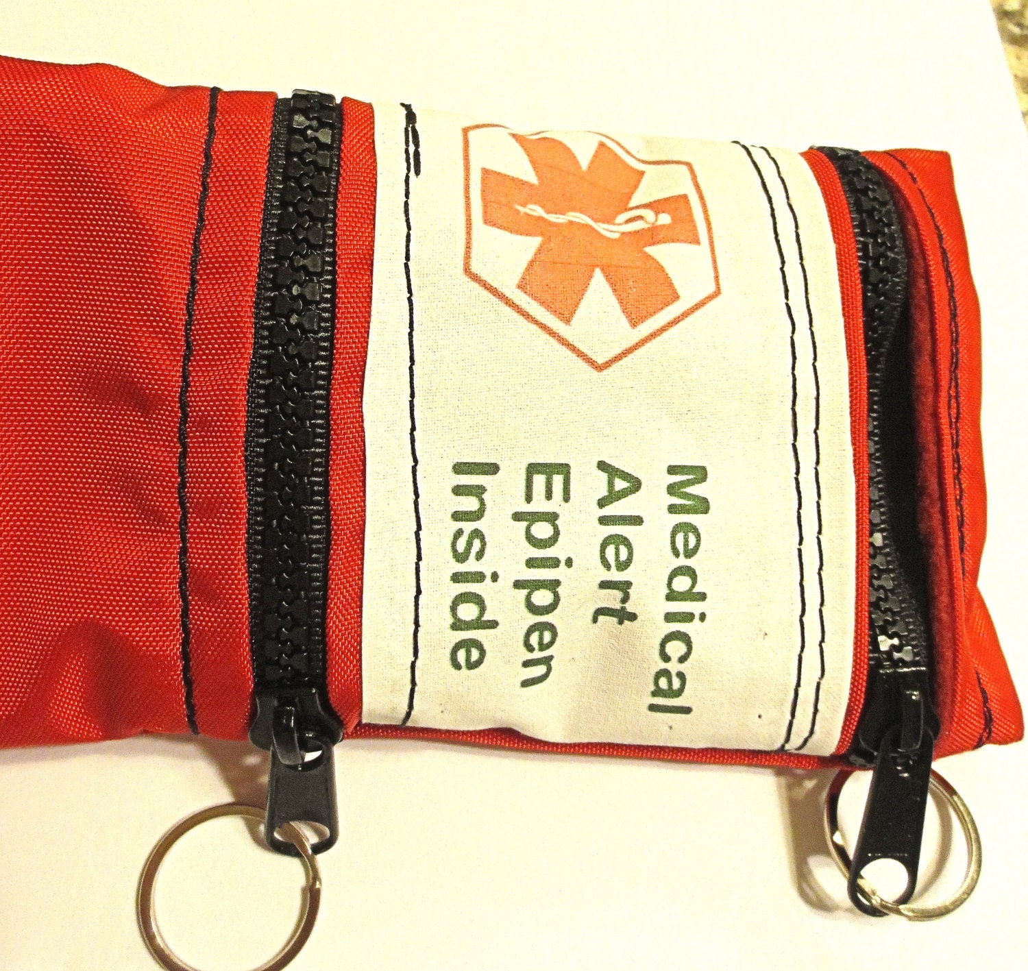 Medical Alert Epi Pen or AuviQ weather proof by racheltreasures