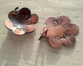 Dream BIG, GIFTS UNDER 20 for Graduation, a copper disc stamped pendant,teamepe