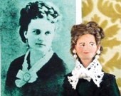 Kate Chopin Miniature Art Doll Edwardian Collectible