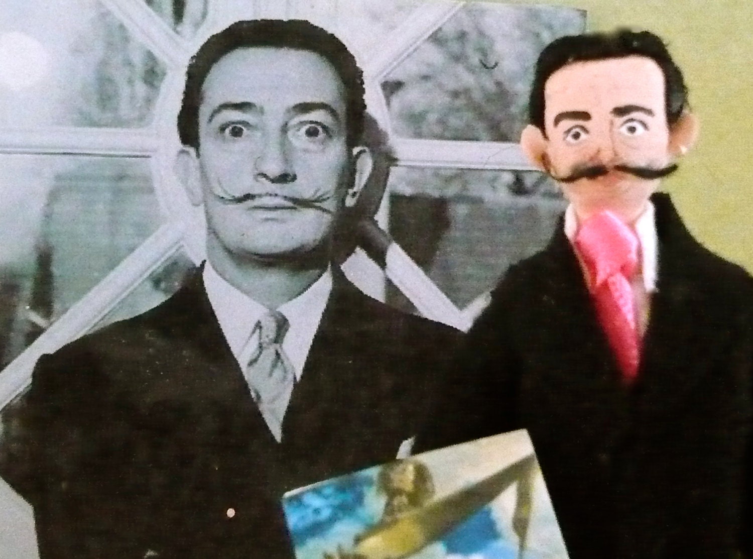 Salvador Dali Doll MIniature Artist Collectible