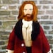 Nathaniel Hawthorne Scarlet Letter Doll Arthur Dimmesdale Miniature Art