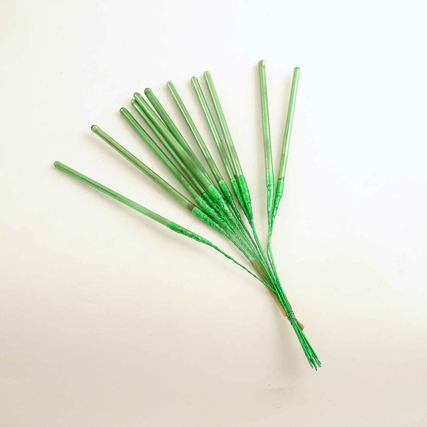 Vintage Glass Picks Christmas