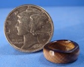 IGMA Artisan Bill Helmer Lathe Turned Half Inch Scale Mammoth Ivory Natural Edge Bowl