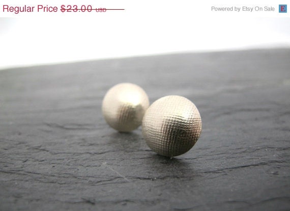 CLOSING SALE Satin-Sterling silver earrings.