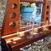 6 Handmade Wood Mini Brew Beer 6 Packs - The Black and Tan - Beer Carrier - Perfect for Wedding Party