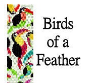 Birds of a Feather Toucan Beaded Cuff Bracelet Pattern Digital PDF 2 Drop Peyote