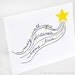 Graduation Card. Good Luck Card. May All Your Dreams Come True. Blank Folded Card.