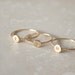 Stacking Initial Rings - Gold-Filled Set of Three