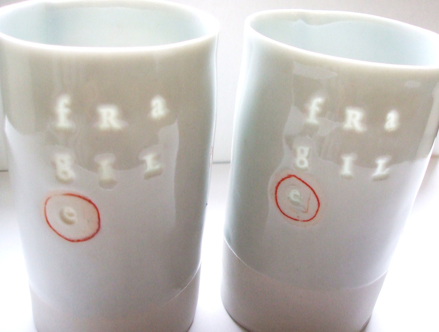 fragile - Translucent porcelain cup