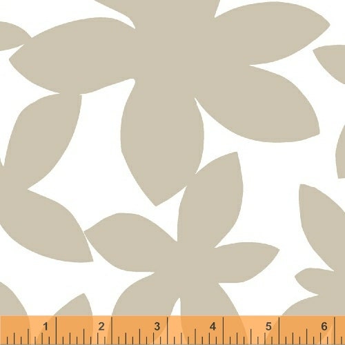 Glimma---Marby in Mineral---1 yard--Lotta Jansdotter for Windham Fabrics