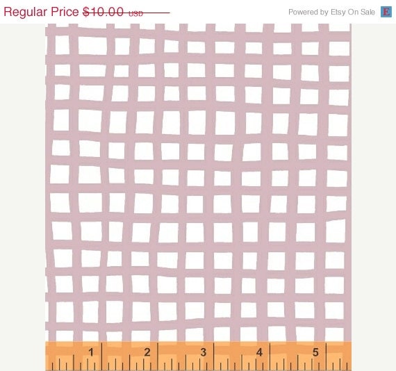 ON SALE Glimma---Olavi in Rosey---1 yard--Lotta Jansdotter for Windham Fabrics
