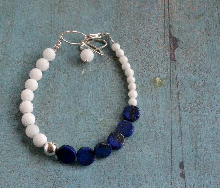 Summer Souvenir - bracelet sterling silver and semi precious stone
