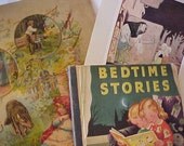 Antique McLoughlin Bros & Gustaf Tenggren Books and Artwork