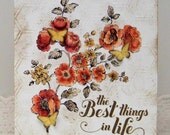 The Best things In Life notecard