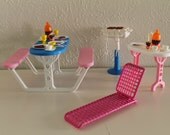 Vintage Barbie Picnic Playset