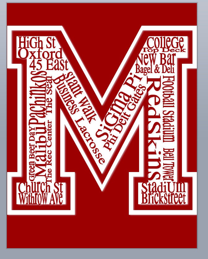 College Memories Print