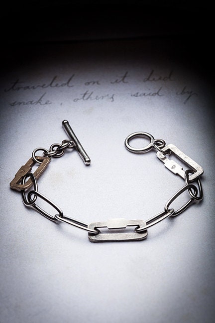 UNDERTAKER silver and bronze bracelet