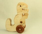 t-rex wooden dinosaur toy