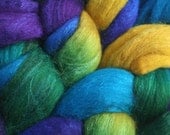Merino -Tussah Silk Spinning Fiber - 'Helms Deep'