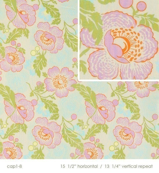 Amy Butler Midwest Modern 2 Fresh Poppies - 1 yard