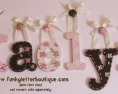 Cocalo Couture Daniella Baby Girl Hand Painted Wall Letters nursery room decor