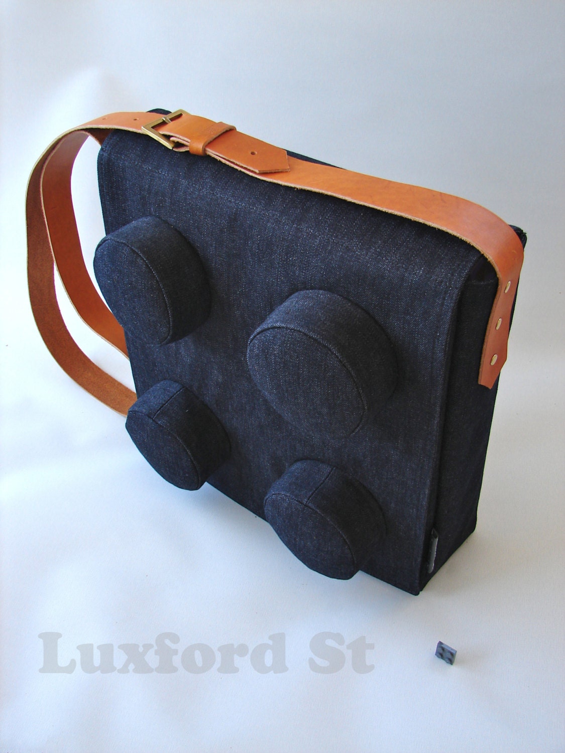 Big Block Messenger Bag