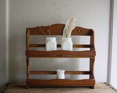vintage spice shelf rack