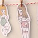 Cute Butt Club Garland - Printable DIY papercraft project