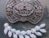 Marcasite and Rhinestone Pieces