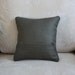 Grey Letter Pillows - Limited Edition Fabric