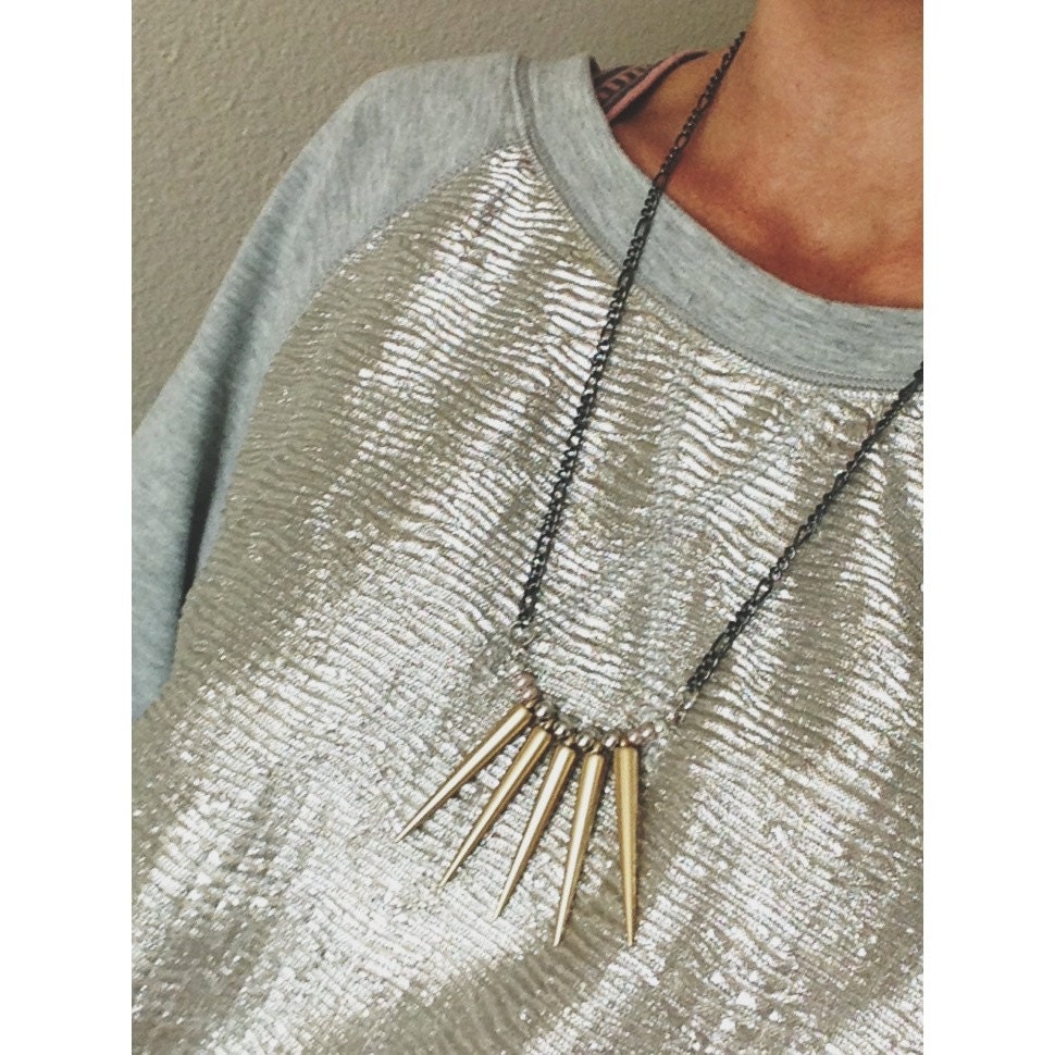 Simply golden necklace