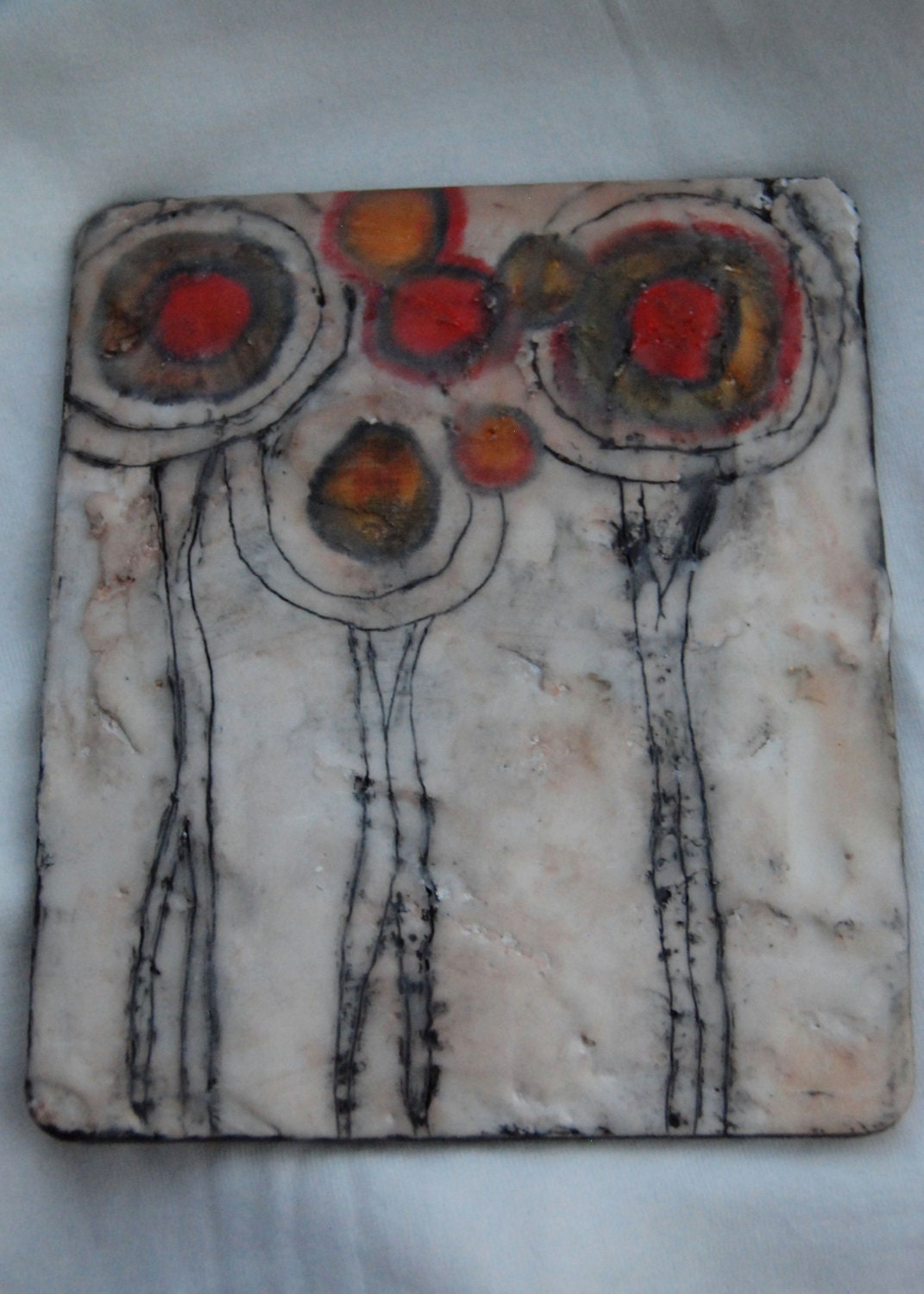Rotten Candy - Mixed Media Mini Art Piece