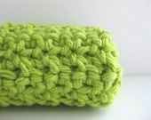cotton crochet dishcloth AND you can pick the color