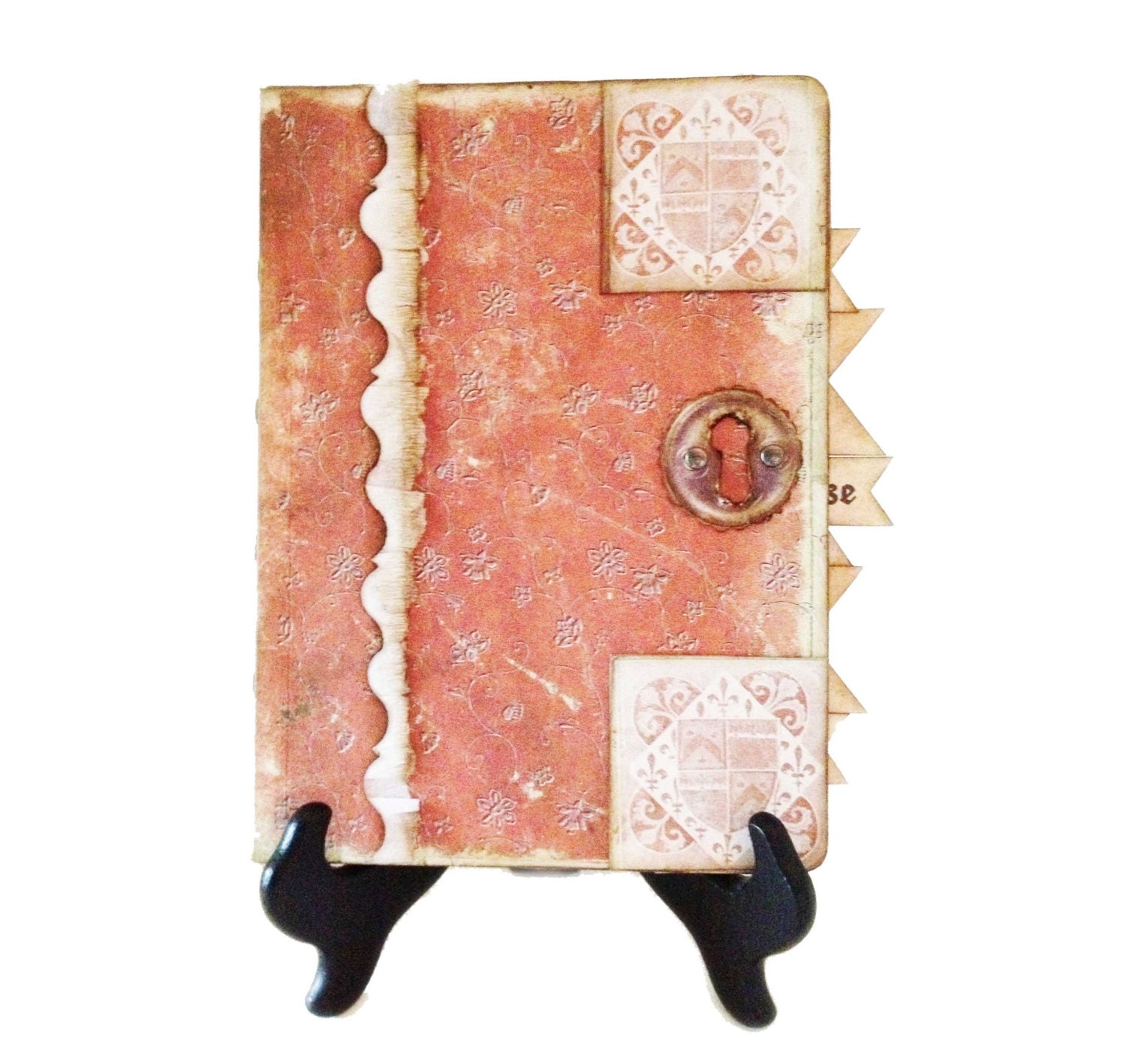 Renaissance Diary, Medieval Art Journal, England  Travel Journal, Faux Medieval Travel Journal, Elizabeth I Tudor Style Journal,
