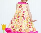 Girls Summe Sunshine Dress - Sizes 2-5